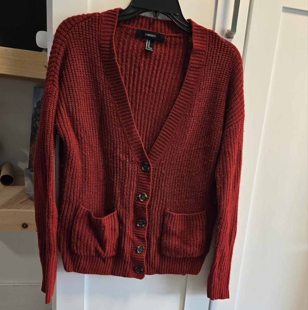 Red Cardigan